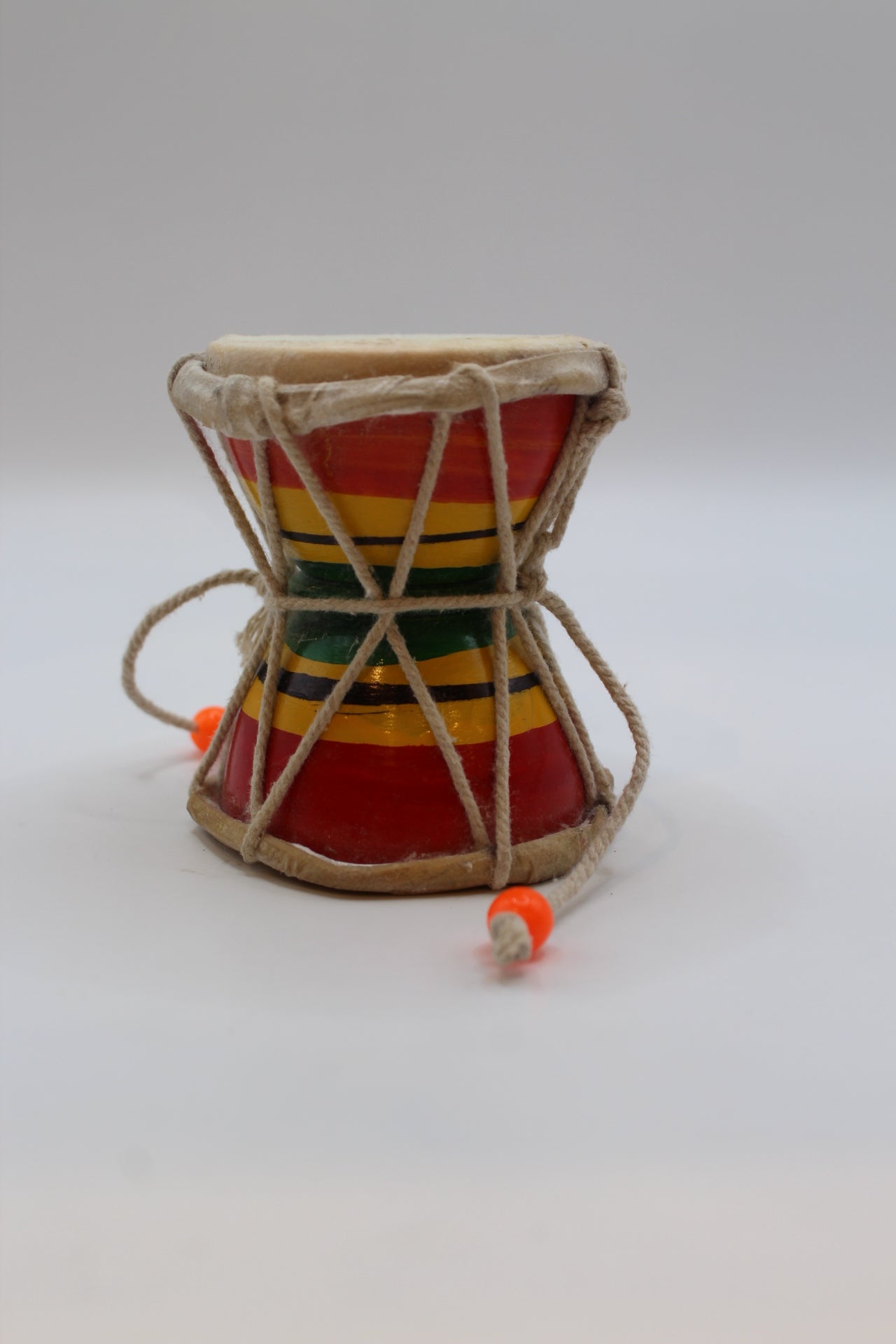 Small damaru 8 x 7 inch — upright