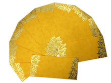 Load image into Gallery viewer, Envelopes Envelope Money holder Diwali Wedding Gift Card Pack of 10 Yellow