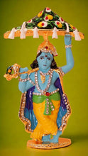 Load image into Gallery viewer, Lord Krishna,Bal gopal Statue,Home,Temple,Office decore(4cm x2.2cm x1cm)Blue