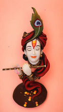 Load image into Gallery viewer, Lord Krishna,Bal gopal Statue,Home,Temple,Office decore (18.5cm x7cm x7cm) Black