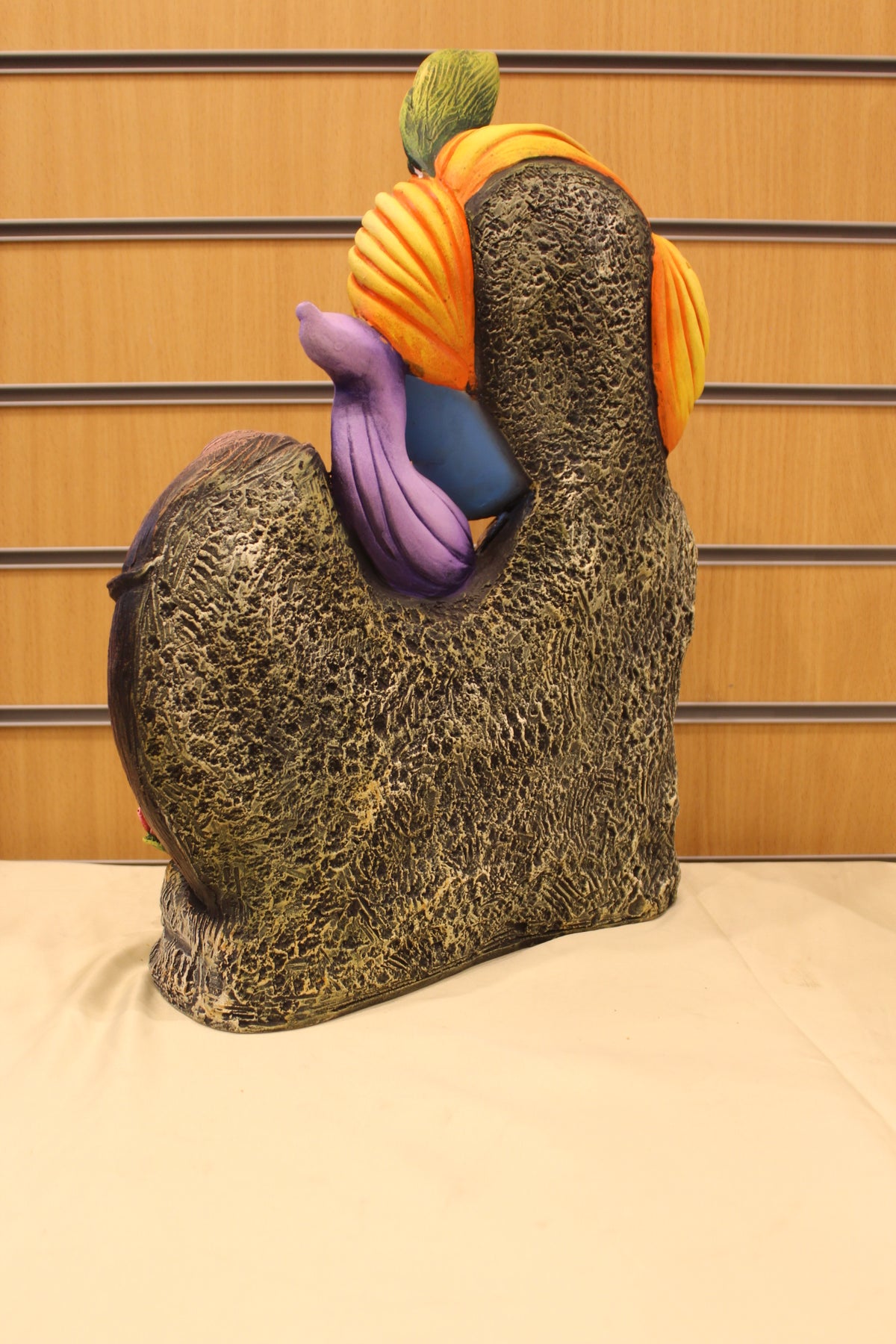 Radha Krishna Gift Statue – Loving Embrace, Resin/Fibre, 18 inch – back view