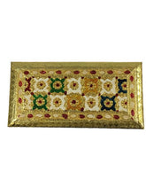 Load image into Gallery viewer, Wooden Pooja Chowki Statue Stand Pooja Stool Chowki PattaMixcolor