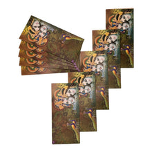 Load image into Gallery viewer, Envelopes Envelope Money holder Diwali Wedding Gift Card Pack of 10 Green&amp; Brown