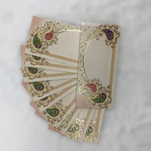 Load image into Gallery viewer, Envelopes Envelope Money holder Diwali Wedding Gift Card Pack of 10 Cream