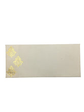 Load image into Gallery viewer, Envelopes Envelope Money holder Diwali Wedding Gift Card Pack of 10 White