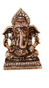 Ganesh Bhagwan Ganesha Statue Ganpati for Home Decor Grey