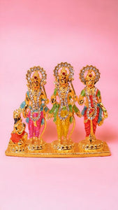 Lord Ram Darbar statue for Home/Office decoration Mixcolor