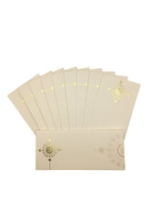 Load image into Gallery viewer, Envelopes Envelope Money holder Diwali Wedding Gift Card Pack of 10 White