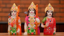 Load image into Gallery viewer, Lord Ram Darbar statue for Home/Office decoration( 10cm x7.5cm x4.5cm) Mixcolor