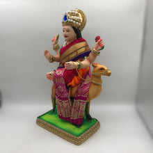 Load image into Gallery viewer, Ambe maa,Ambaji, Durga ma, Bengali Durga ma statue,idol,murti,mud idol Maroon