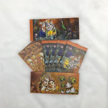 Load image into Gallery viewer, Envelopes Envelope Money holder Diwali Wedding Gift Card Pack of 10 Orange