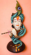 Load image into Gallery viewer, Lord Krishna,Bal gopal Statue,Home,Temple,Office decore (18.5cm x7cm x7cm) Black