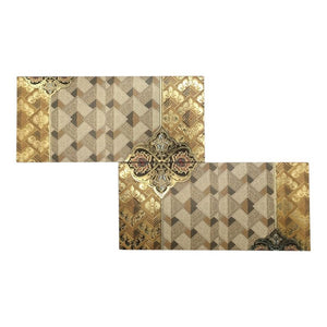 Envelopes Envelope Money holder Diwali Wedding Gift Card Pack of 10 grey & gold