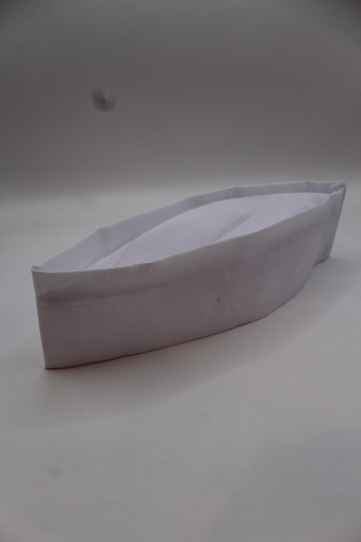 White Gandhi topi, top view
