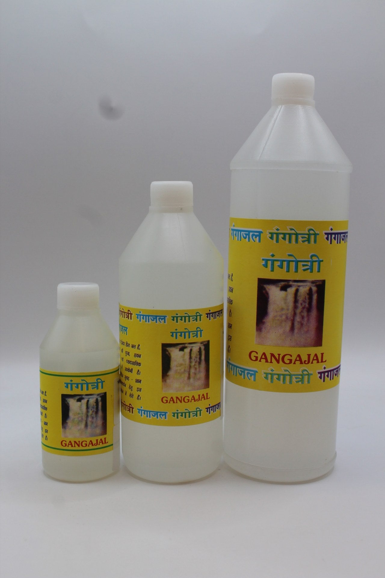 Gangajal holy Ganga water from Gangotri in 100ml, 250ml and 500ml bottles