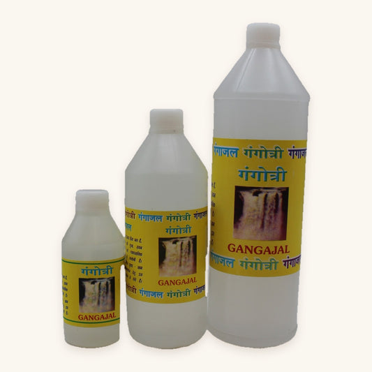 Gangajal from Gangotri in 100ml, 250ml and 500ml bottles