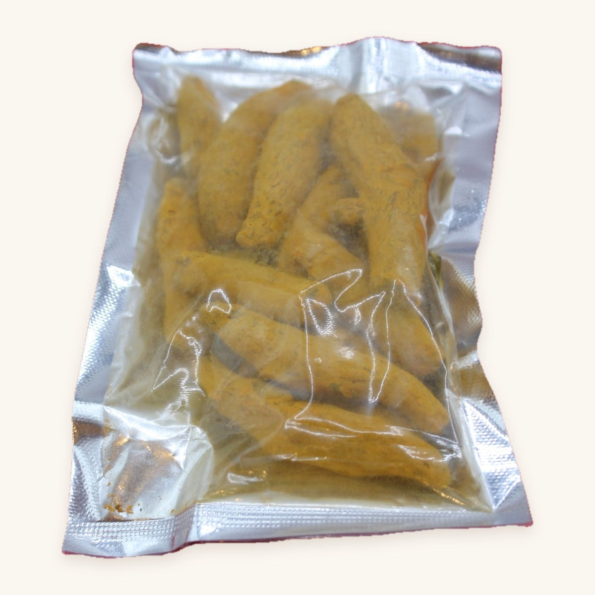 Whole turmeric fingers in the pack