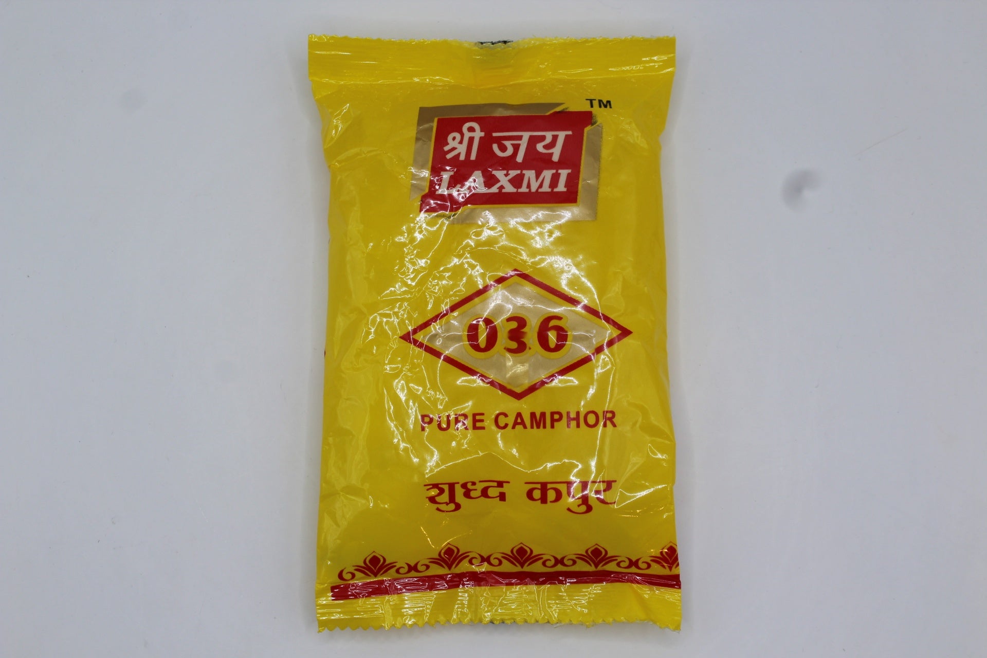 Pure camphor 80g pack (Shri Jai Laxmi 036), front