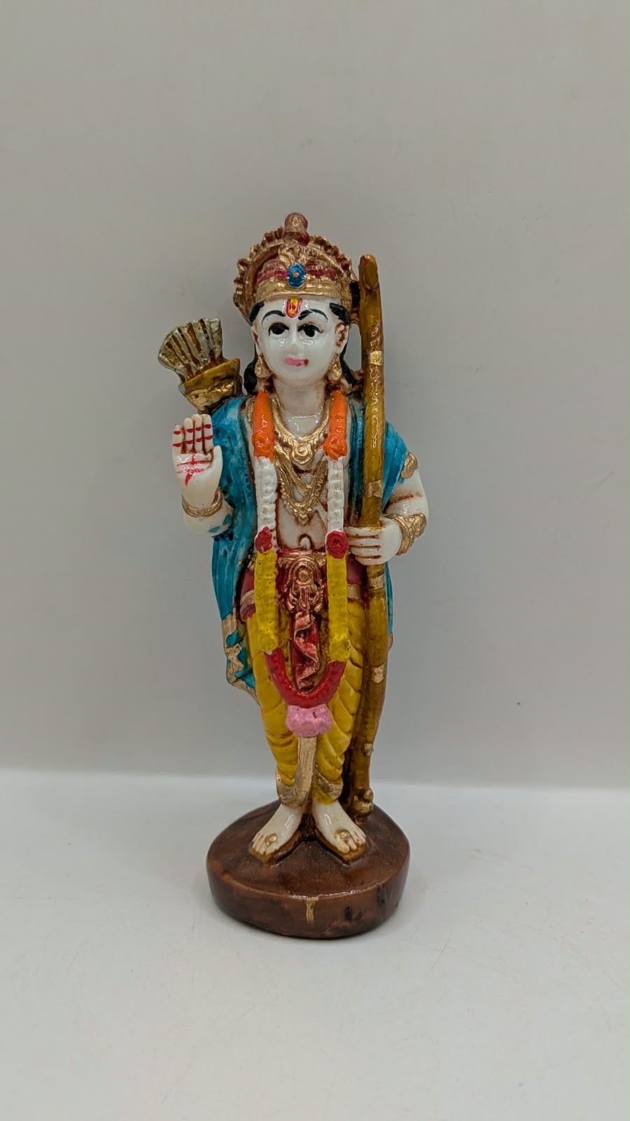 Shri Ram statue, front view