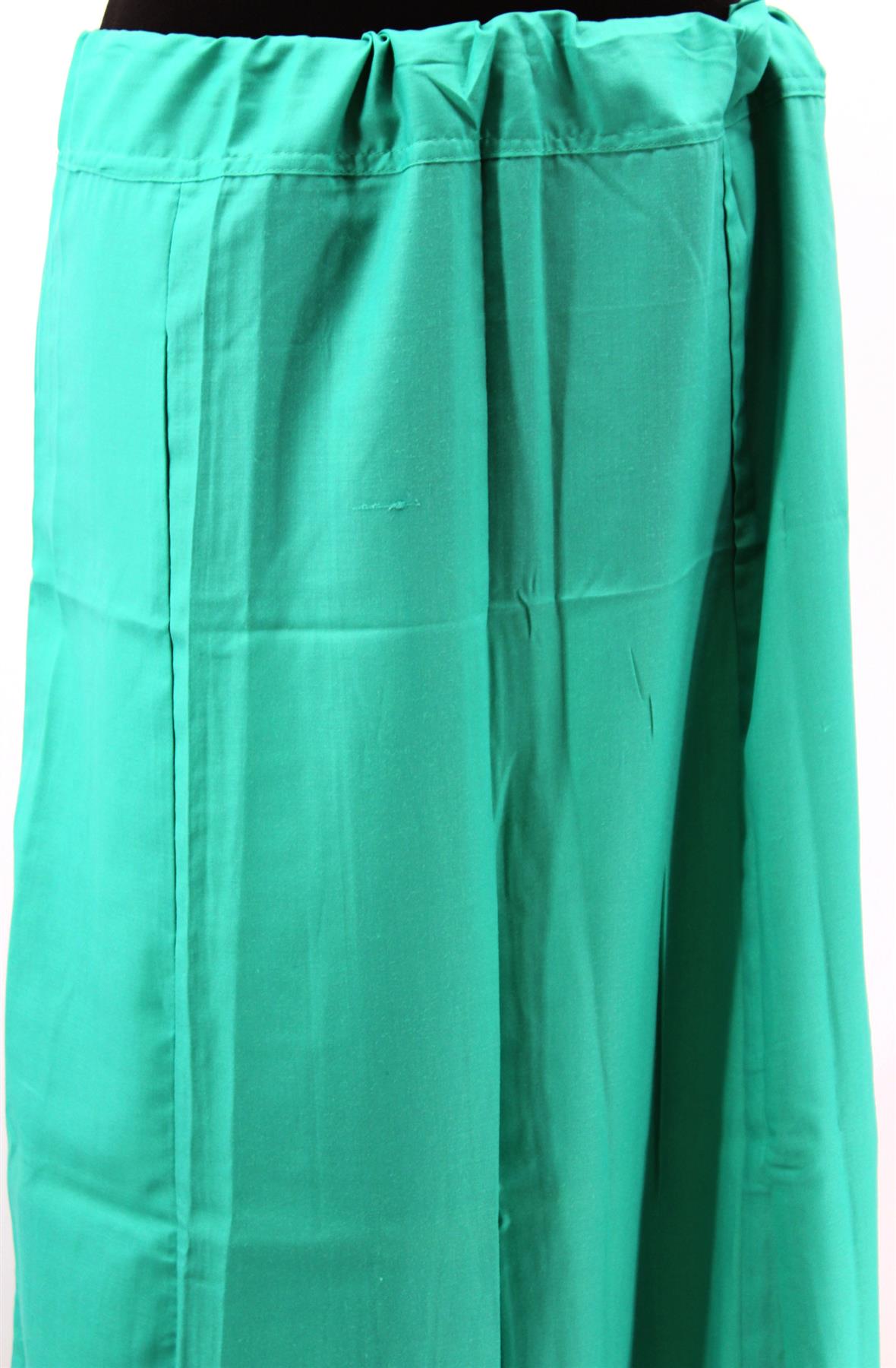 Women's Cotton Indian Readymade Petticoats Inskirt / under skirt Saree Petticoats - Regular Size