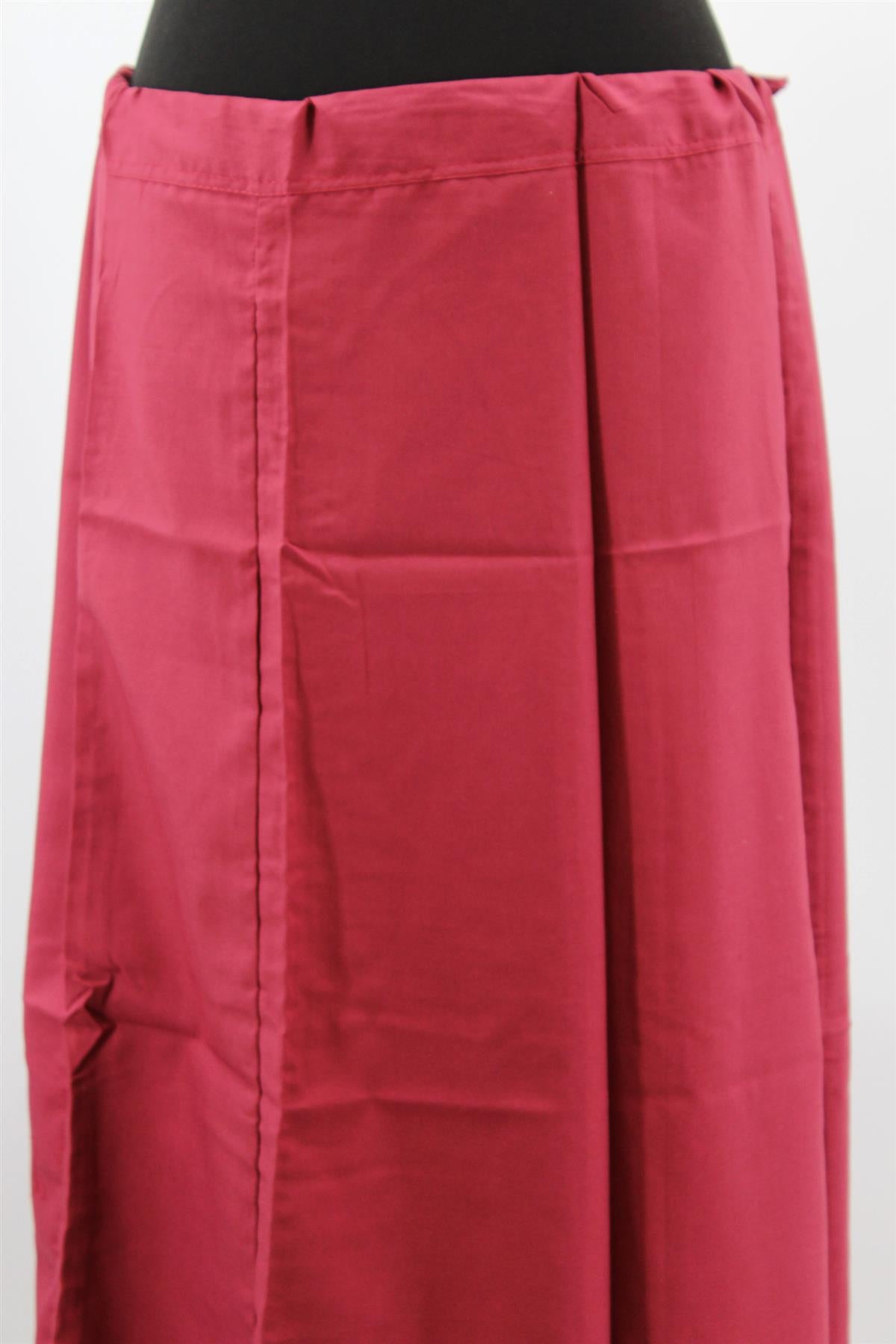 Women's Cotton Indian Readymade Petticoats Inskirt / under skirt Saree Petticoats - Regular Size