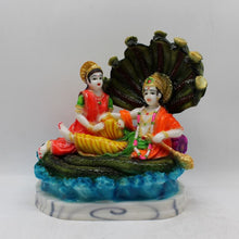 Load image into Gallery viewer, Lakshmi &amp; vishnu, vishnu-laxmi Statue, vishnu laxmi idol Multi color