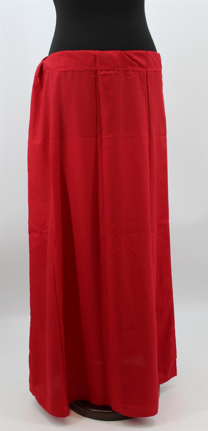 Women's Cotton Indian Readymade Petticoats Inskirt / under skirt Saree Petticoats - Regular Size