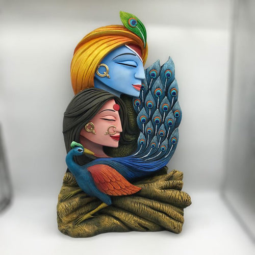 Radha Krishna,Radha Kanha Statue,for Home,office,temple,diwali Pooja Multi color