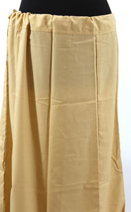 Women's Cotton Indian Readymade Petticoats Inskirt / under skirt Saree Petticoats - Regular Size