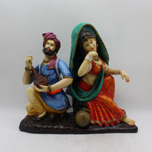 Load image into Gallery viewer, Cultural Rajasthani traditional couple,Indian Rajasthani couple Multi color