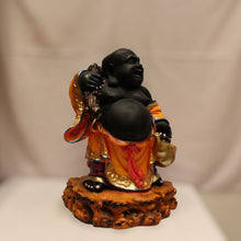 Load image into Gallery viewer, Lucky Laughing Buddha,statue,Happy sitting,luckey man,Happy man Multi color