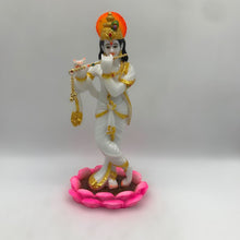 Load image into Gallery viewer, Lord Krishna Kanha Balgopal Shyam Madhava Murari Mohan Statue decoreWhite