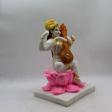 Load image into Gallery viewer, Saraswati mata God of Education Knowledge,Saraswati statue Idol Glow in Dark