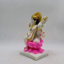 Load image into Gallery viewer, Saraswati mata God of Education Knowledge,Saraswati statue Idol White