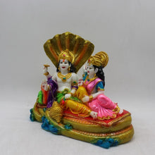 Load image into Gallery viewer, Lakshmi &amp; vishnu, vishnu-laxmi Statue, vishnu laxmi idol Multi color