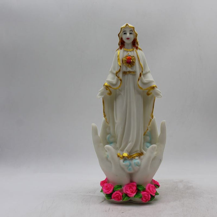 Virgin Mary Statue,The blessed mother,Mother Marry,statue,idol White