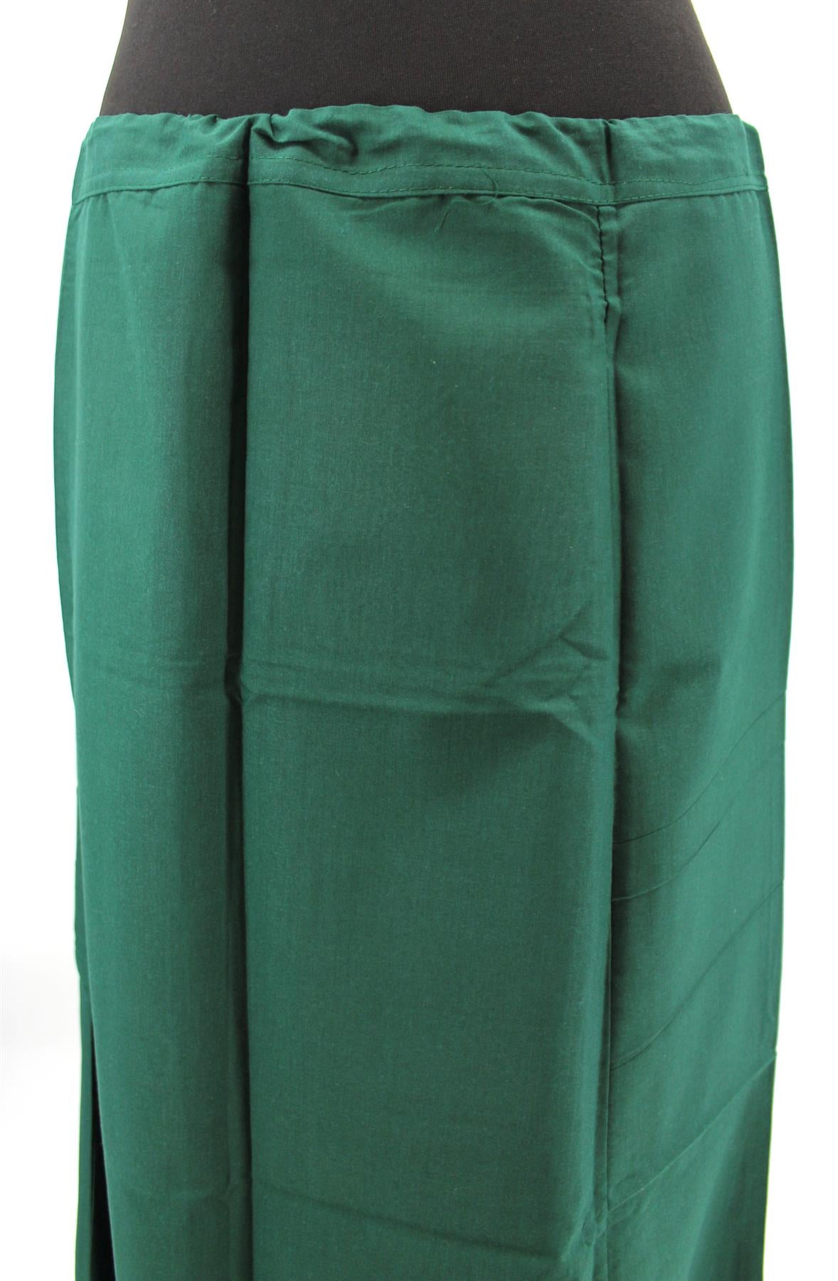 Women's Cotton Indian Readymade Petticoats Inskirt / under skirt Saree Petticoats - Regular Size