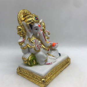 Ganesh Ganesha Ganpati Ganapati Hindu God Hindu God Ganesh fiber idol 1