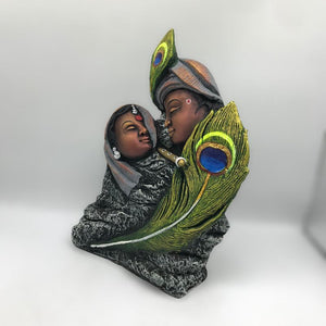 Radha Krishna,Radha Kanha Statue,for Home,office,temple,diwali Pooja Multi color