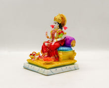 Load image into Gallery viewer, Laxmi Home-White Painted Fiber Bengali Laxmi Ma Idol-laxmi Maa Statue-Shakti Statue