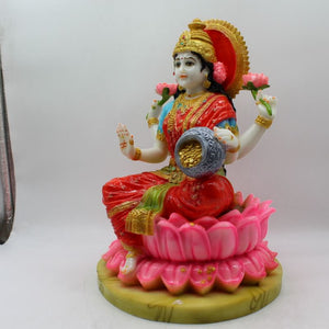 Laxmi ma Bengali laxmi/Laxmi Ma Idol-laxmi Maa Statue-Shakti Statue Multi Color