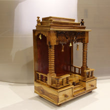 Load image into Gallery viewer, Wooden Temple,Indian hindu Pooja Ghar,Mandir,Hand made temple,Mandir in Wembley