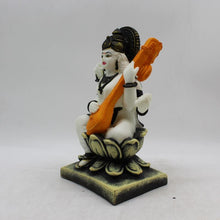 Load image into Gallery viewer, Saraswati mata God of Education Knowledge,Saraswati statue Idol White