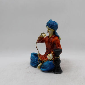 Rajasthani boy,Rajasthani man,Musician man Rajasthani statue, idol Multi color