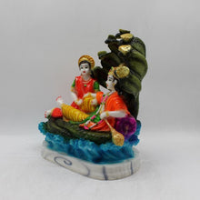 Load image into Gallery viewer, Lakshmi &amp; vishnu, vishnu-laxmi Statue, vishnu laxmi idol Multi color