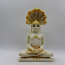 Load image into Gallery viewer, Hindu Jain God Pasvanath,Paswanath idol murti White