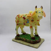 Load image into Gallery viewer, Kamdhenu Cow Gau Mata,Nandi cow Statue Hindu God For Home Decor Glow in Dark