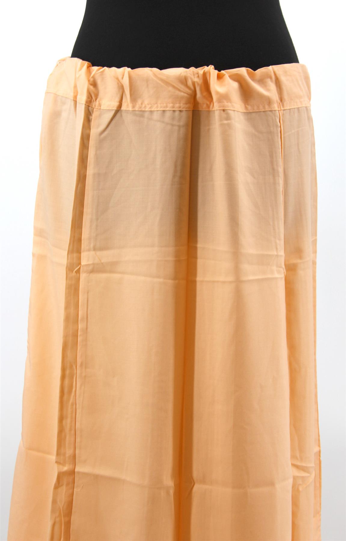 Women's Cotton Indian Readymade Petticoats Inskirt / under skirt Saree Petticoats - Regular Size