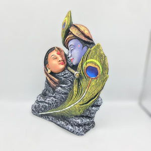 Radha Krishna,Radha Kanha Statue,for Home,office,temple,diwali Pooja Multi color