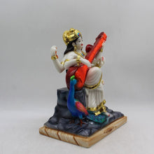 Load image into Gallery viewer, Saraswati mata God of Education Knowledge,Saraswati statue Idol White